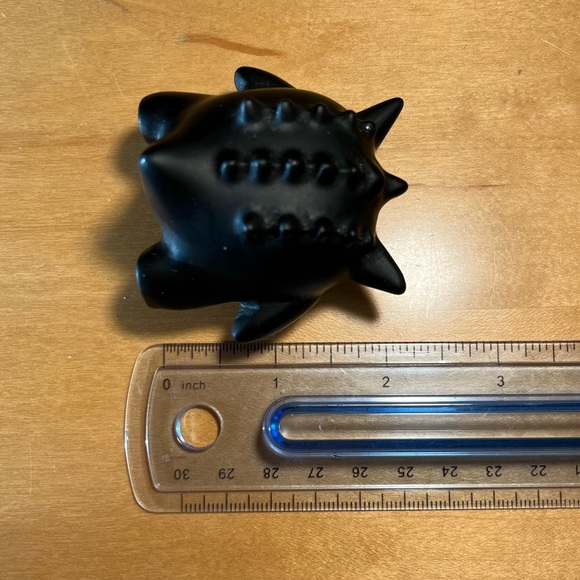 Natural Black Obsidian Quartz Crystal Carved Pokémon Gengar Figurine - Picture 13 of 13